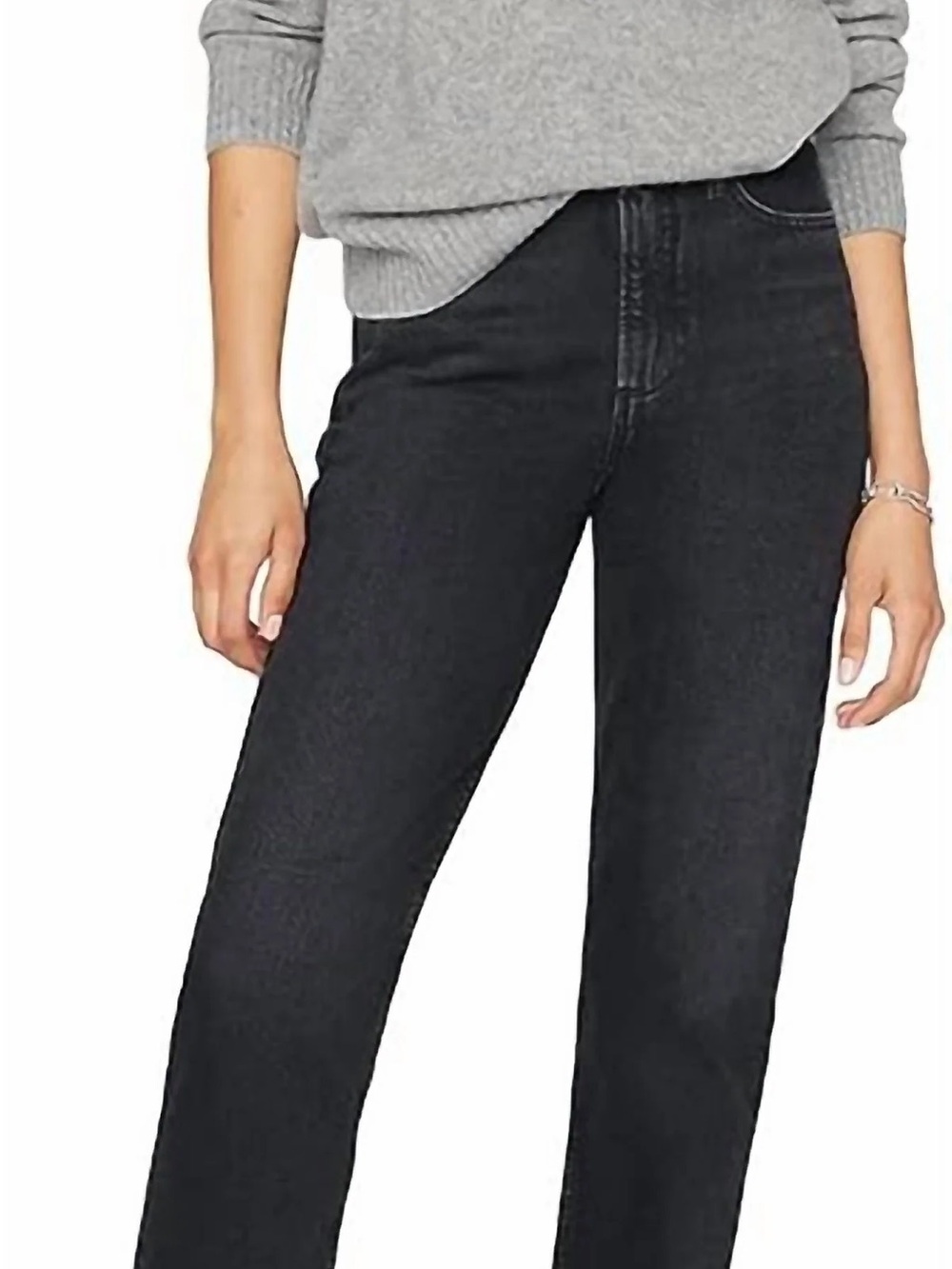 Frame Le High N Tight Straight Leg Jean